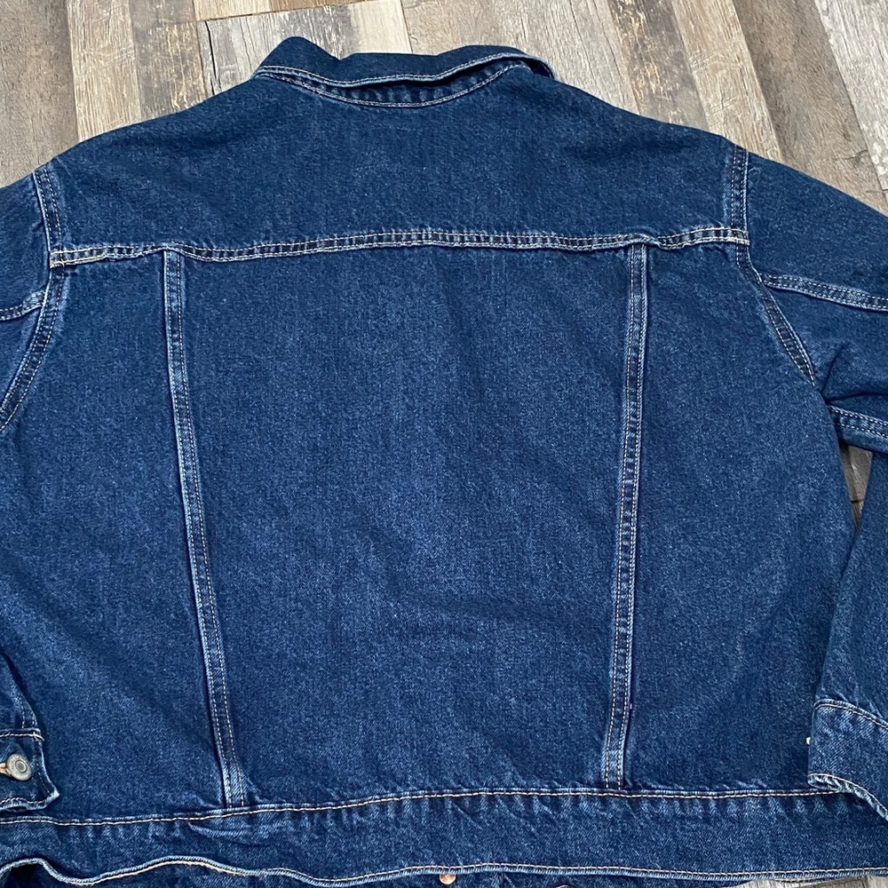Women Old Navy Classic Blue Jean Jacket - Picture 10 of 14